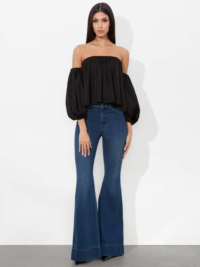 JUPITER TOP - BLACK image 4 - Alice And Olivia