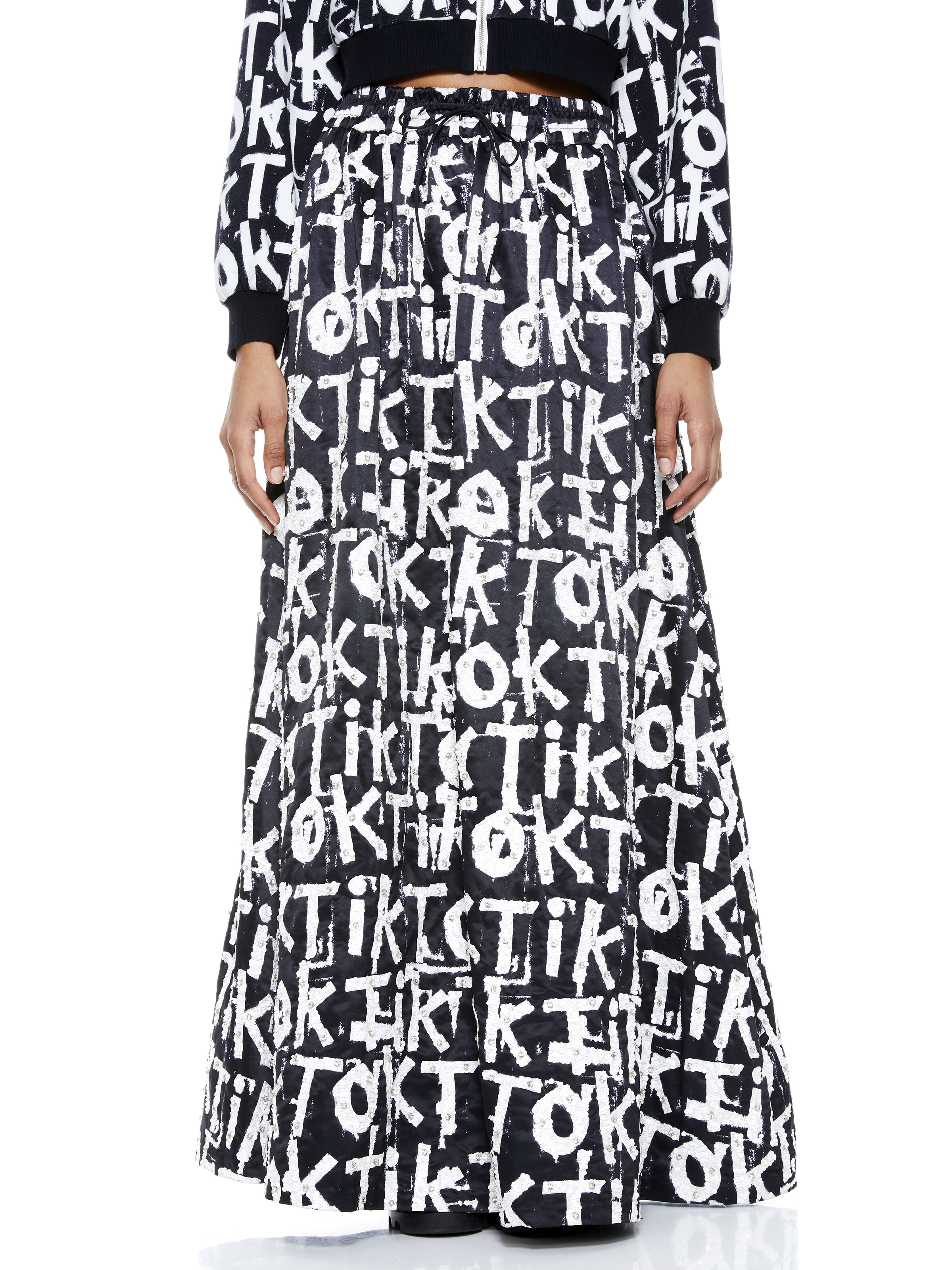 alice＋olivia スカート　★美品 Ao X Tiktok Dixie Maxi Skirt In Tiktok | Alice + Olivia