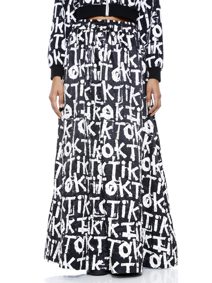 AO X TIKTOK DIXIE MAXI SKIRT - TIKTOK - Alice And Olivia