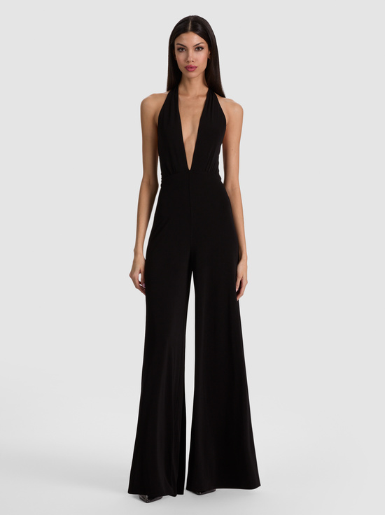 BLACK-EVELINA HALTER JUMPSUIT