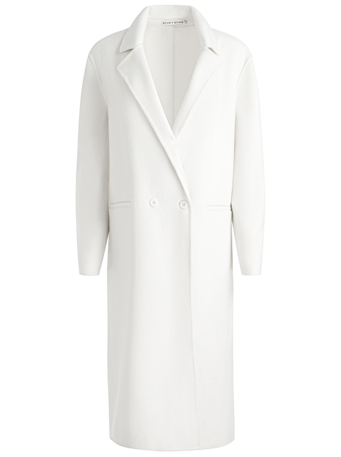 JIMMY COAT - OFF WHITE image 6 - Alice And Olivia