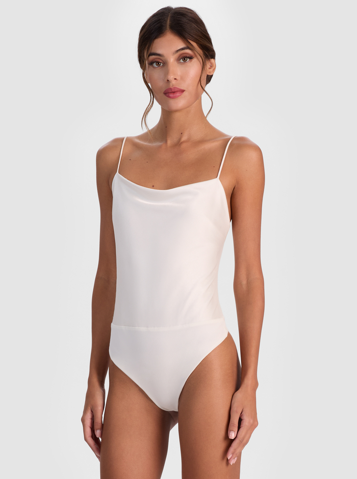 HARMON BODYSUIT - OFF WHITE - Alice And Olivia