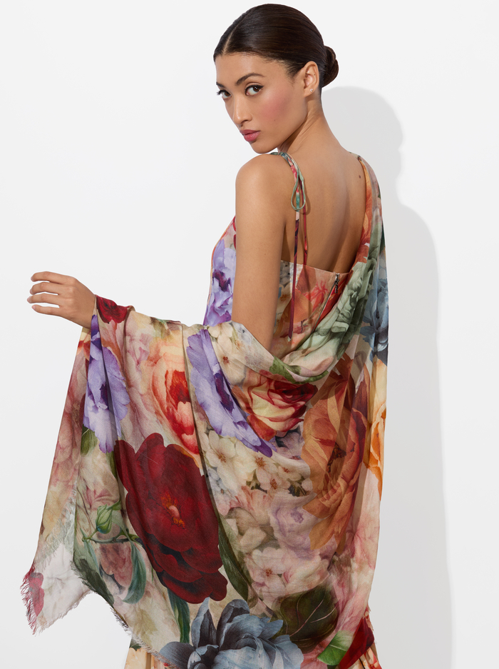 LOLA SCARF - STORM FLORAL image 1 - Alice And Olivia