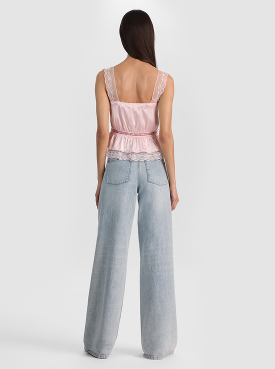 ENGLISH ROSE-ANNABETH CROPPED TANK