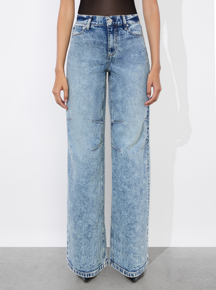 TUCKER JEAN - HARLOW VINTAGE BLUE - Alice And Olivia