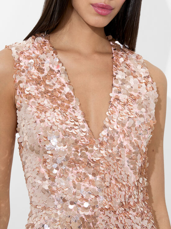 PEARL BLUSH-PACEY MINI DRESS