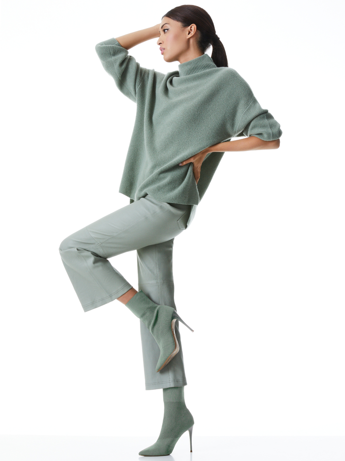 CAPRICE TURTLENECK PULLOVER - SAGE image 4 - ALICE + OLIVIA
