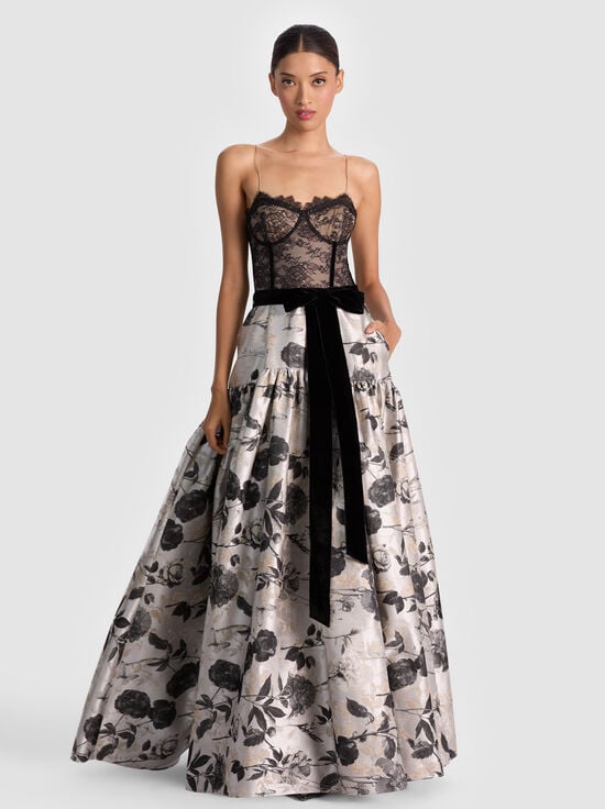 THERA TIERED GOWN