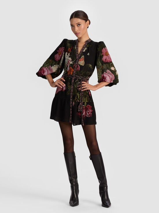 BE STILL-ANTONETTE MINI DRESS