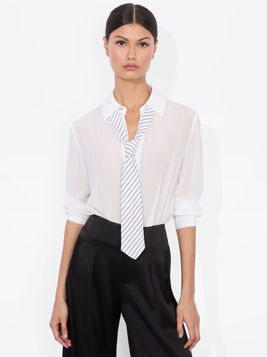 OFF WHITE/BLACK-WILLA TIE