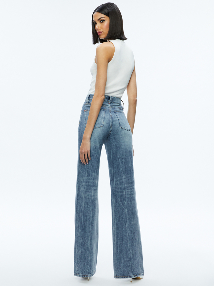 TONITA RIBBED TANK - SOFT WHITE image 1 - Alice And Olivia