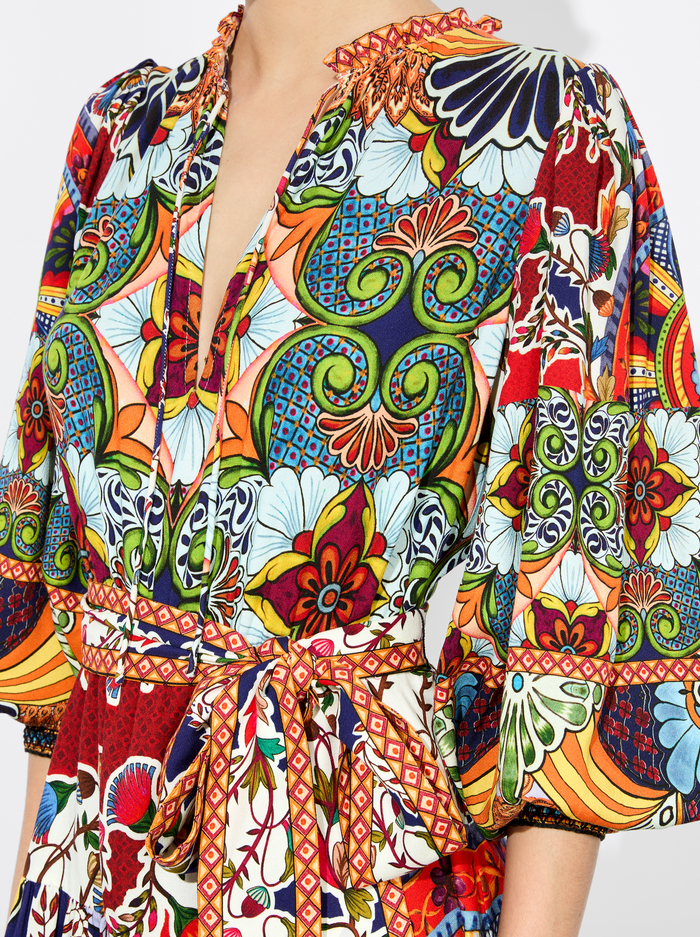 SADIE MINI SHIRT DRESS - ON THE ROAD image 1 - Alice And Olivia