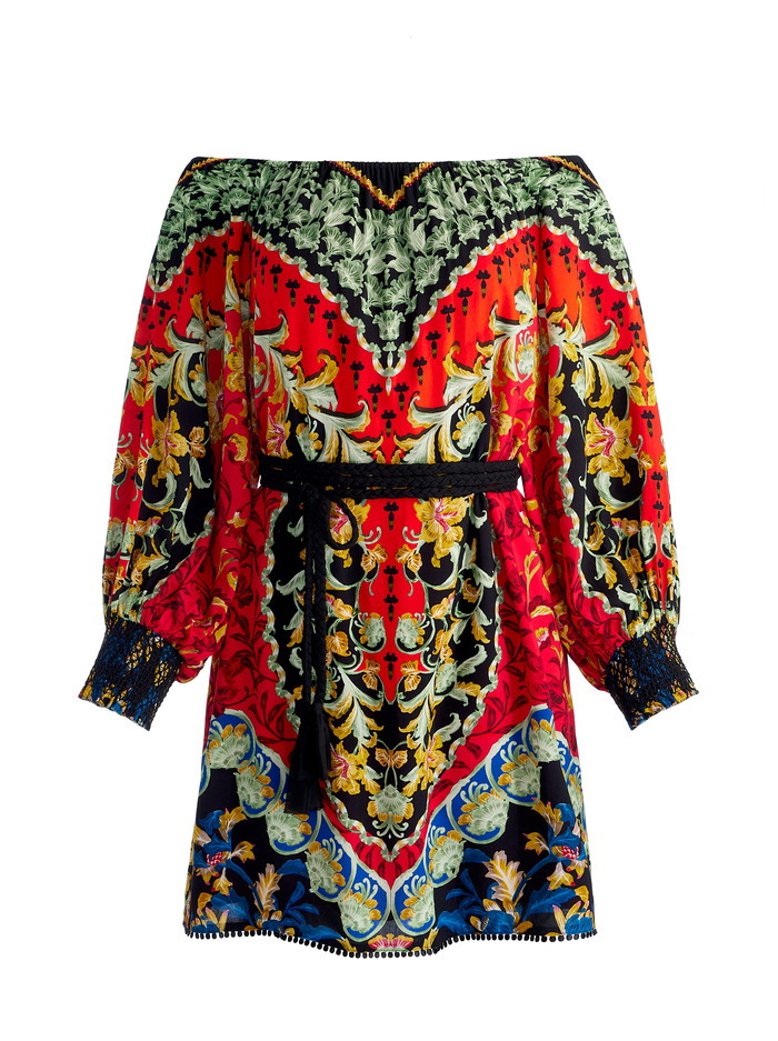 ARTEMIS MINI DRESS - LOVE NOTE image 5 - Alice And Olivia