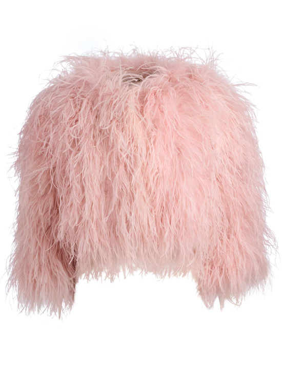 ENGLISH ROSE-KIDMAN FEATHERED JACKET