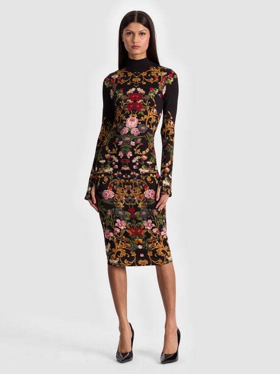 EVERMINE-DELORA MIDI DRESS
