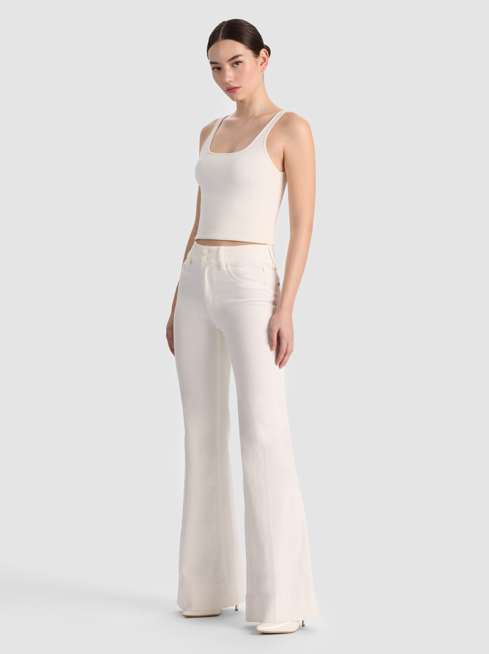 PERFECT JEAN - WHITE image 4 - ALICE + OLIVIA