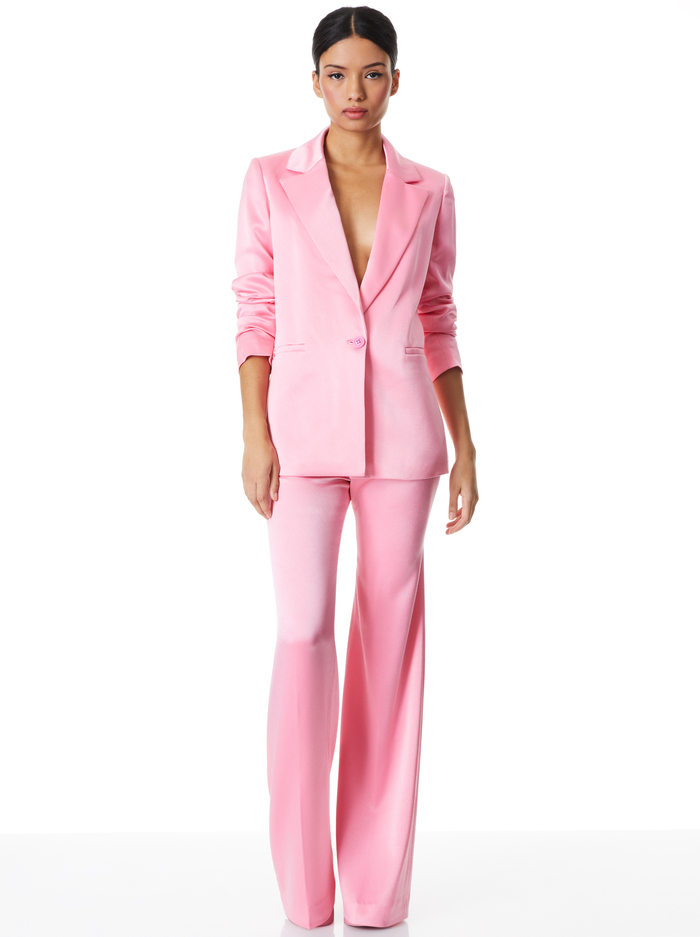 DENNY BOYFRIEND BLAZER - PRIMROSE image 2 - Alice And Olivia