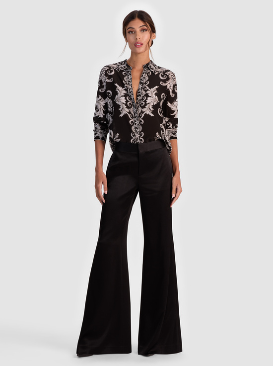 WINTER'S TALE-WILLA SILK BLOUSE