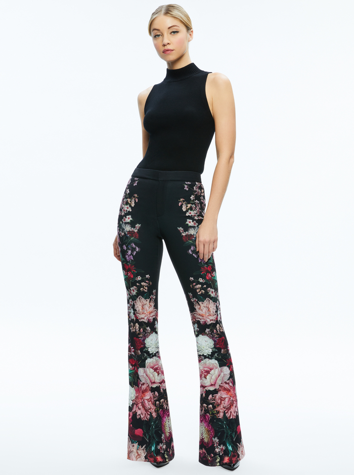 OLIVIA BOOTCUT PANT - AFTER MIDNIGHT image 2 - Alice And Olivia