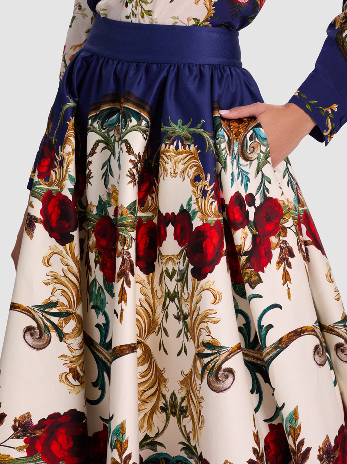 NILDA VOLUMINOUS SKIRT - GILDED ROSE image 3 - Alice And Olivia