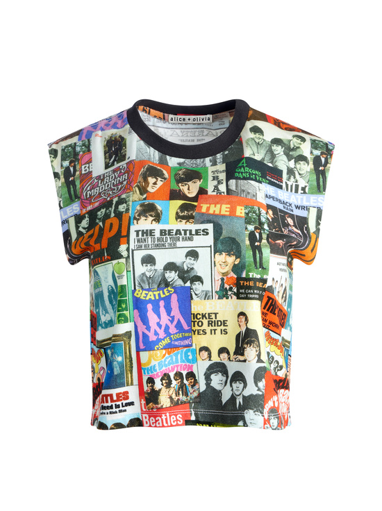 TWIST AND SHOUT-A+O X THE BEATLES MICAH MUSCLE TANK