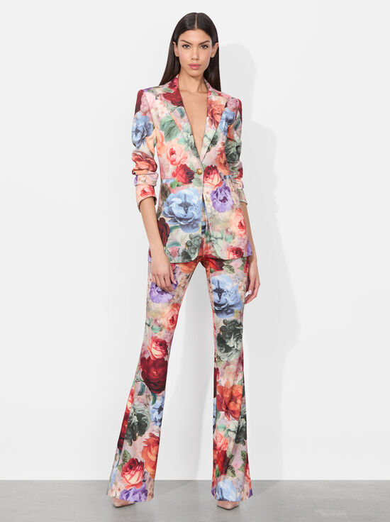 STORM FLORAL SM-BREANN PRINTED BLAZER