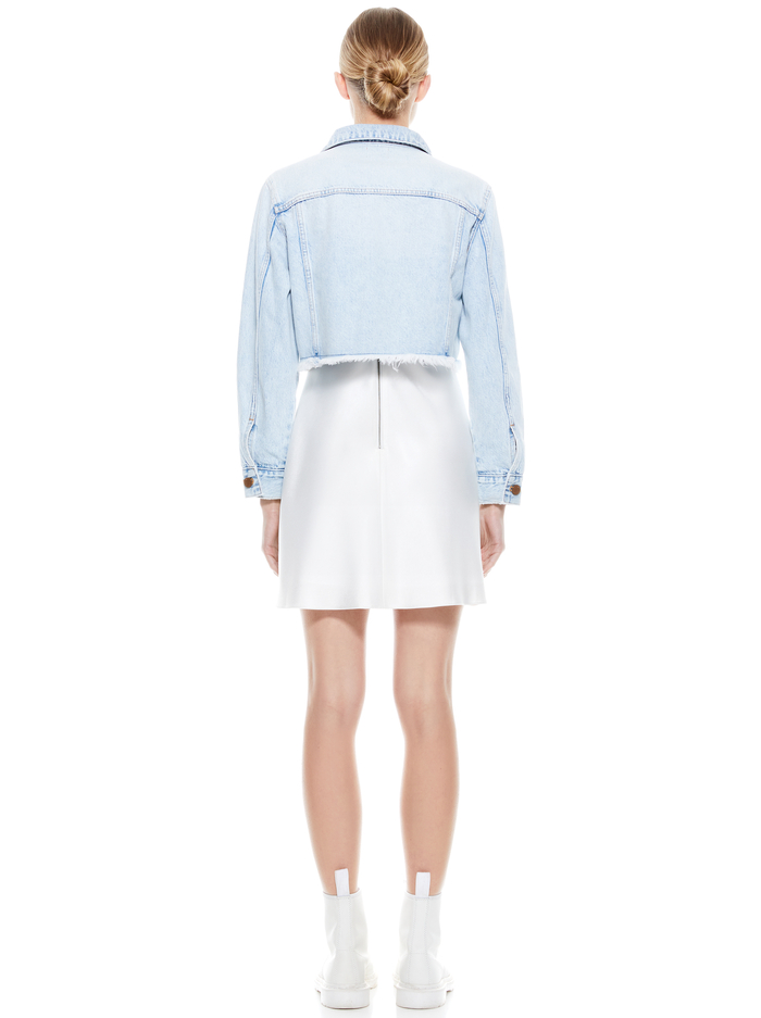 KENDALL CROPPED BOXY JACKET - HONEY HONEY image 1 - Alice And Olivia