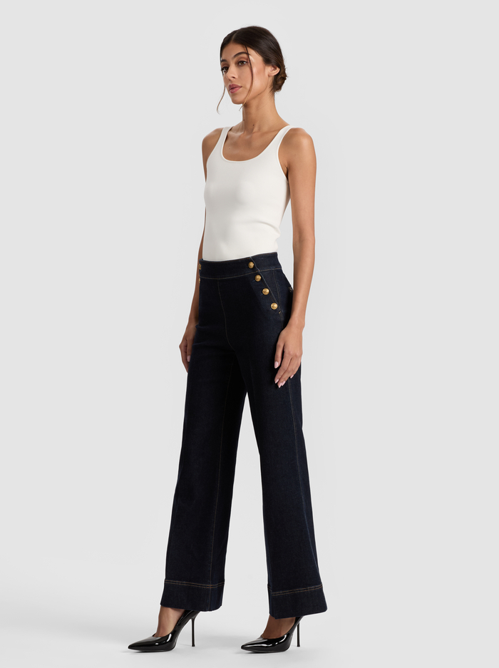 NARIN JEAN - DARK RINSE image 4 - Alice And Olivia