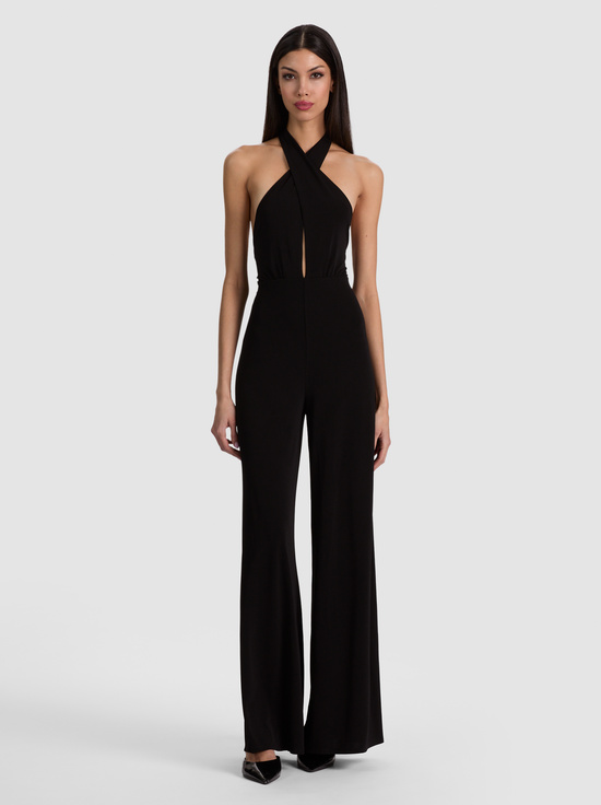 BLACK-EVELINA HALTER JUMPSUIT