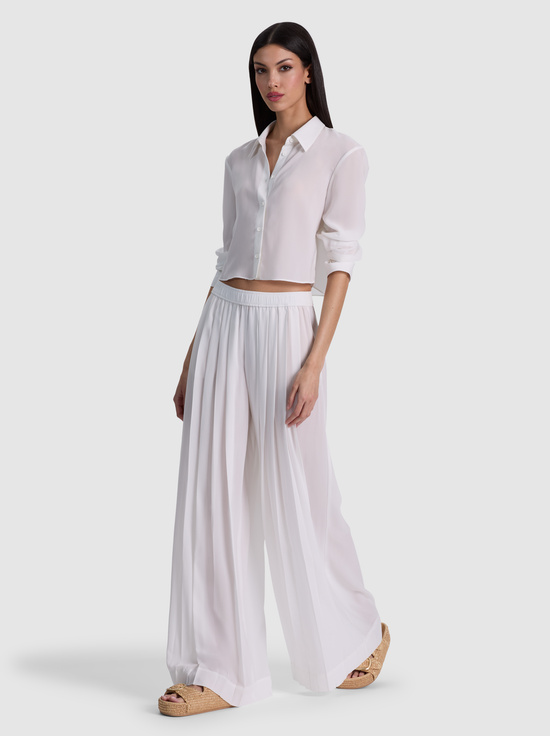 OFF WHITE-JENNA PLEATED PANT