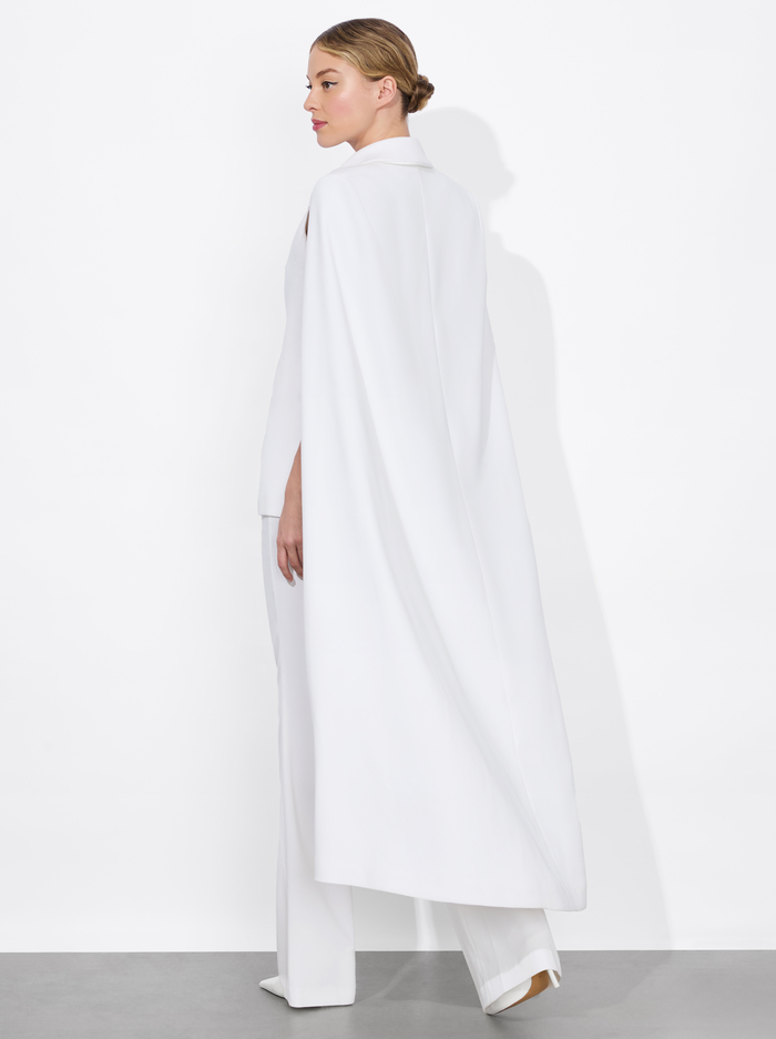 ESTHER CAPE SLEEVE MAXI BLAZER - OFF WHITE image 2 - Alice And Olivia