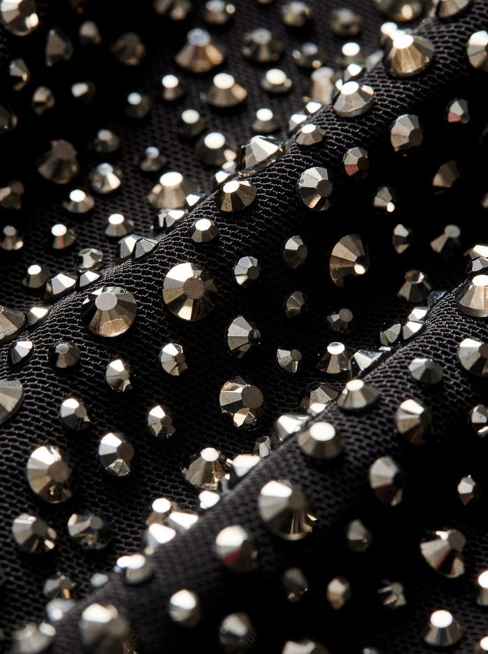 PANIA EMBELLISHED TOP - BLACK image 1 - Alice And Olivia