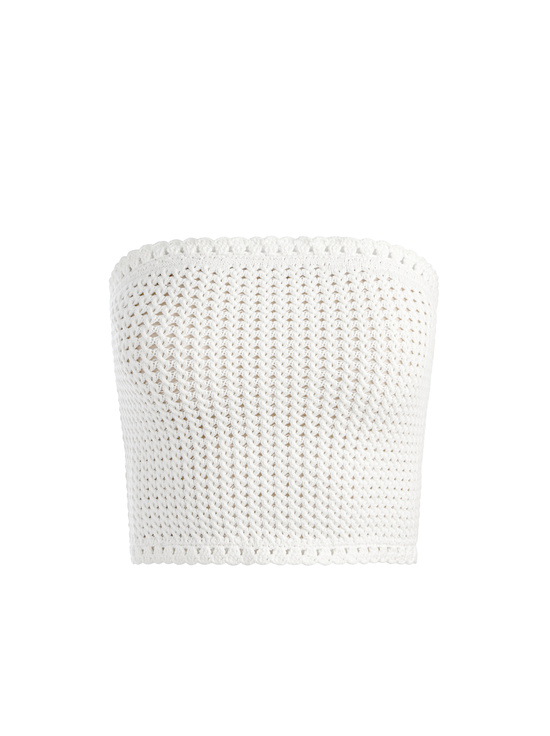 SOFT WHITE-ALISON TUBE TOP