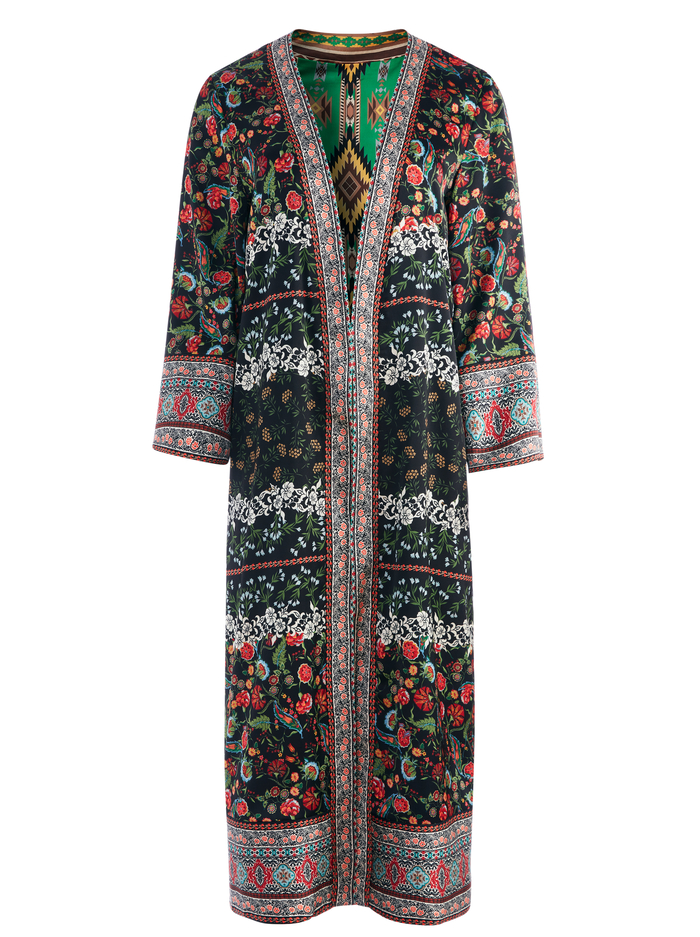 NESSA REVERSIBLE KIMONO  - PARADISE MULTI image 6 - ALICE + OLIVIA
