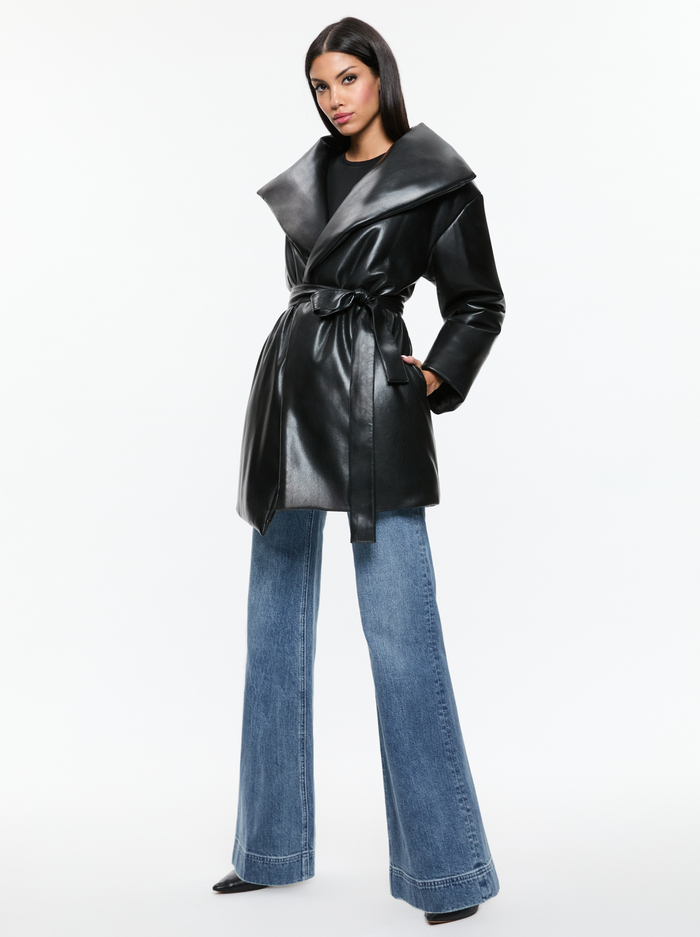 IMA VEGAN PUFFER - BLACK image 1 - Alice And Olivia