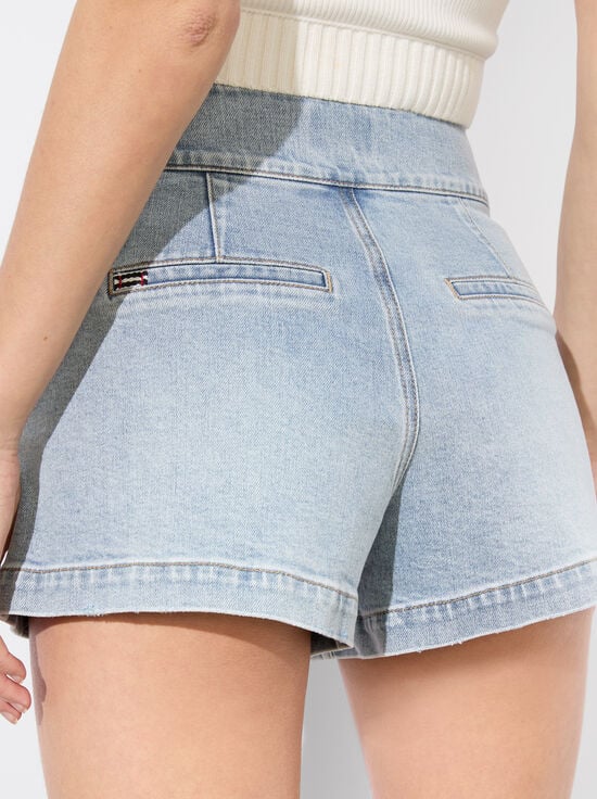 ROCKSTAR BLUE-DONALD JEAN SHORT