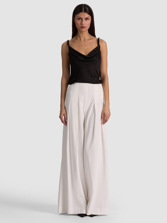 MONIQUE TWIST STRAP TANK - BLACK image 1 - ALICE + OLIVIA