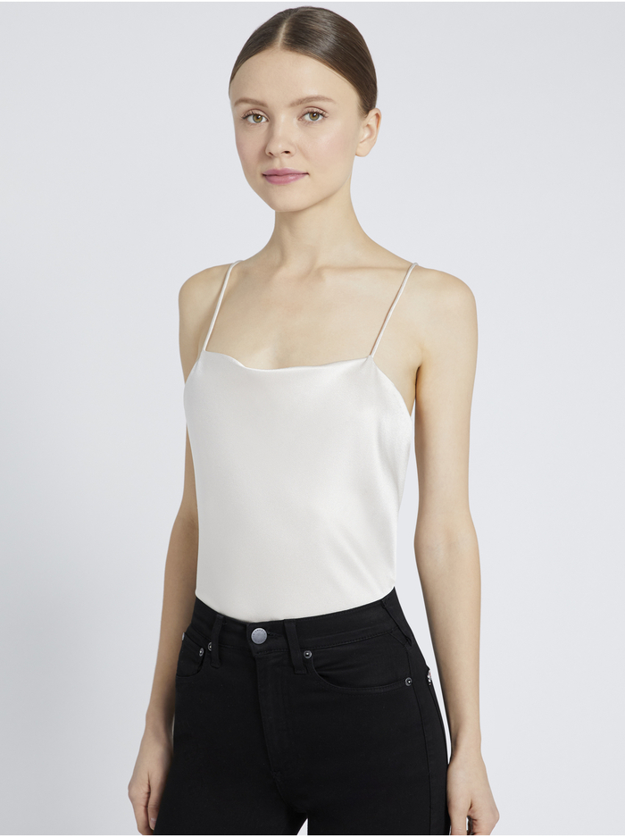 HARMON SLIP TANK - CHAMPAGNE - Alice And Olivia