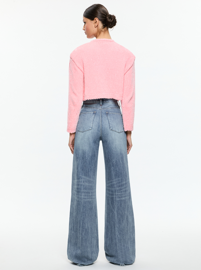 BREANNA CARDIGAN - ROSE QUARTZ image 2 - Alice And Olivia