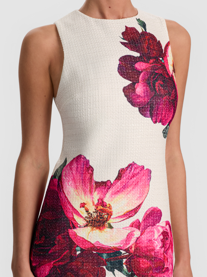 CLYDE MINI DRESS - EMPRESS BLOOM OFF WHITE image 1 - ALICE + OLIVIA
