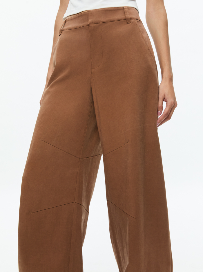 PORTER BALLOON TROUSER - CAMEL image 3 - Alice And Olivia