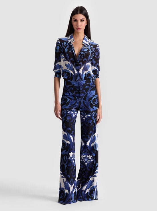 REGAL RETREAT-WILLA SILK BLOUSE