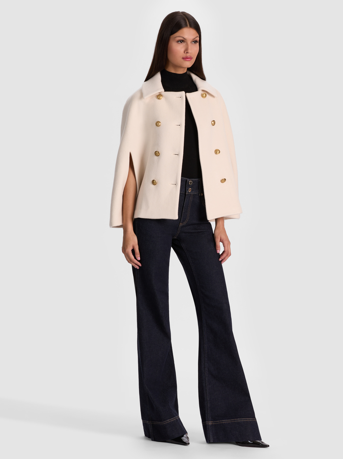 REYNALDA MINI CAPE - OFF WHITE image 1 - Alice And Olivia