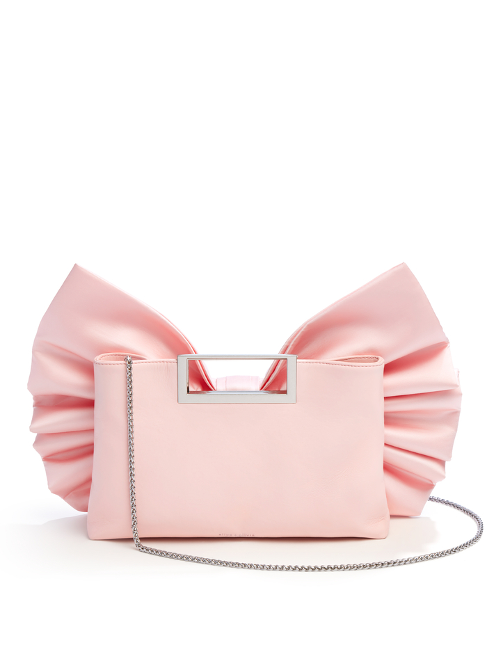 SEMIRA BOW BAG - PINK BLOOM image 5 - Alice And Olivia