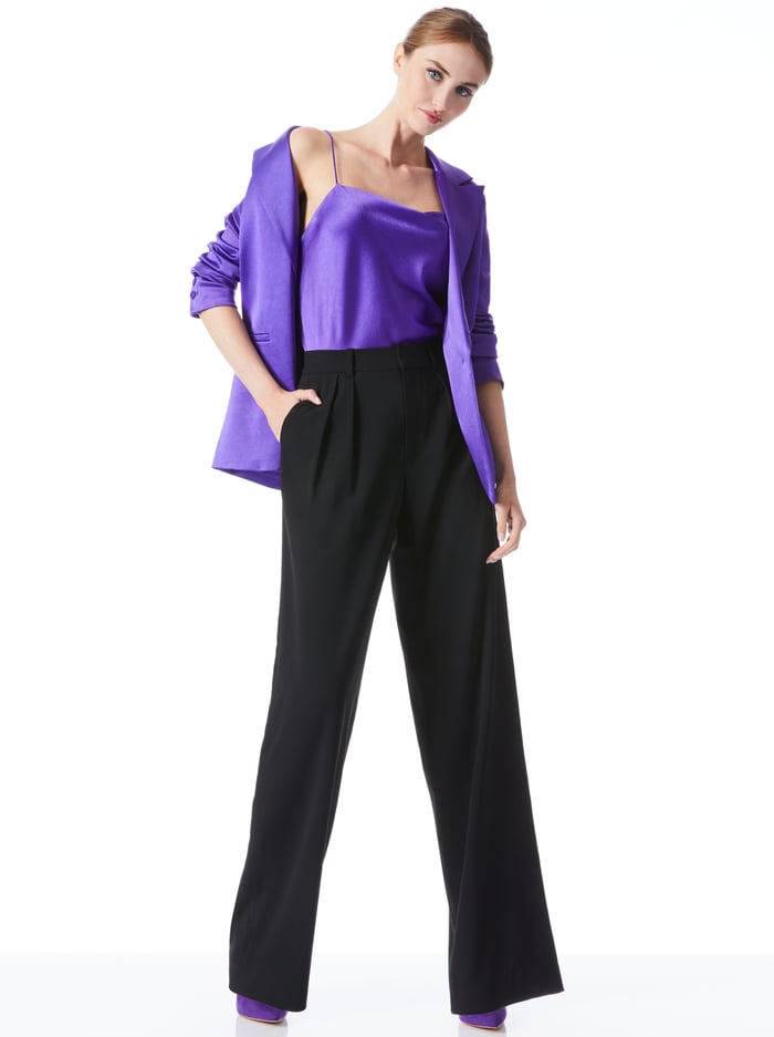 HARMON SLIP TANK - PURPLE image 4 - Alice And Olivia