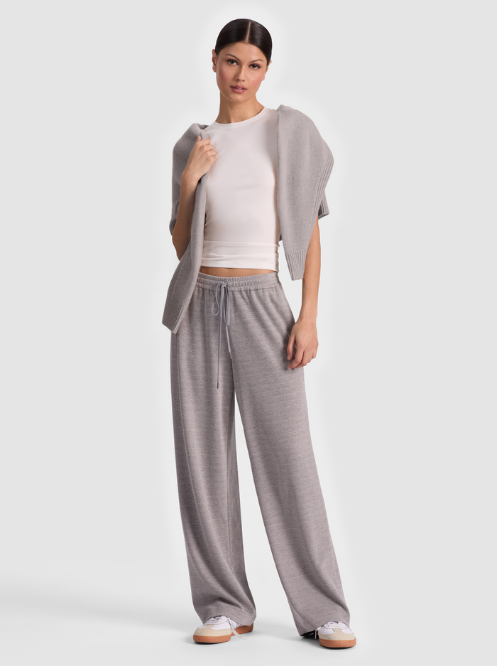 FELIX SWEATPANT - STORM GREY image 1 - ALICE + OLIVIA