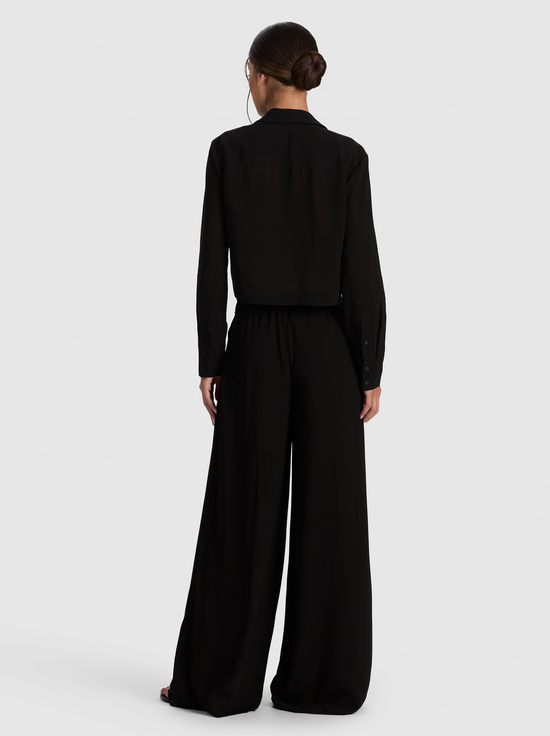 BLACK-LEON BUTTON DOWN