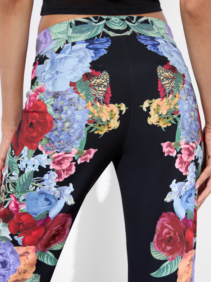 ANDREW PANT - GARDEN BRUNCH BLACK image 4 - Alice And Olivia