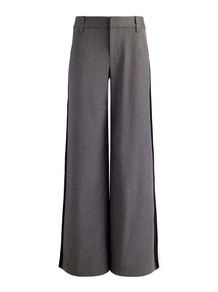 STU BAGGY PANT - STORM GREY/BLACK image 6 - Alice And Olivia