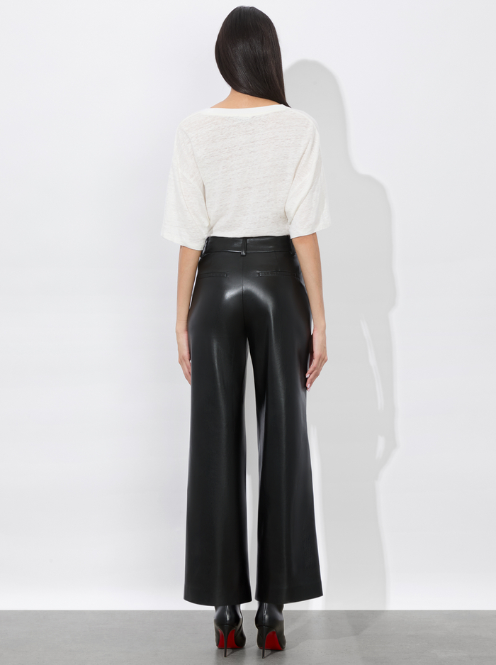 ALEXANDER VEGAN TROUSER - BLACK image 2 - Alice And Olivia